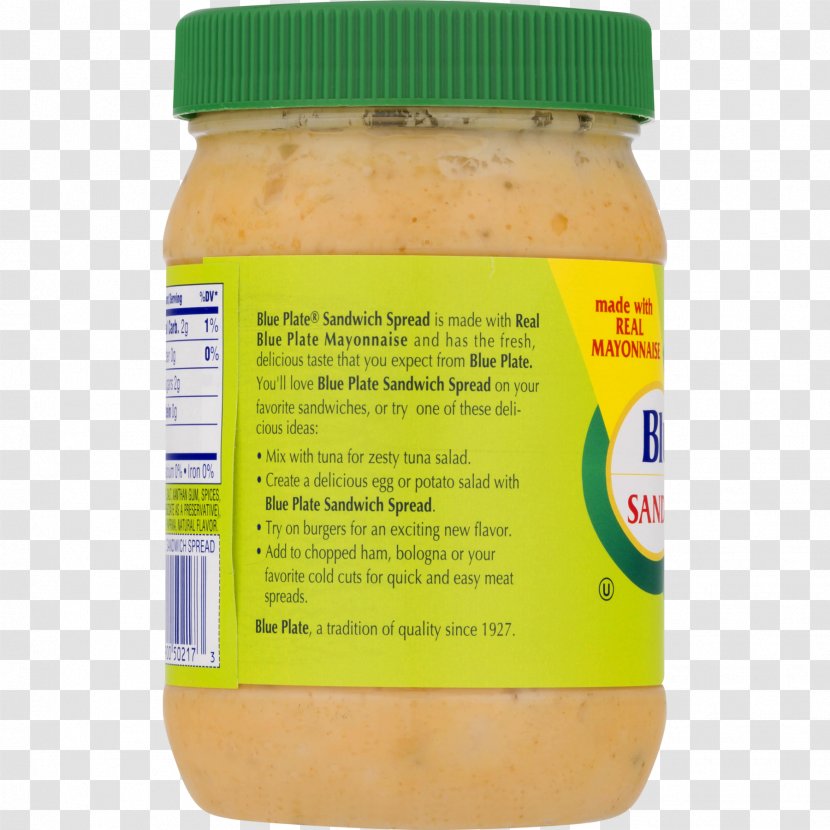 Condiment Heinz Sandwich Spread Mayonnaise - Cream Transparent PNG