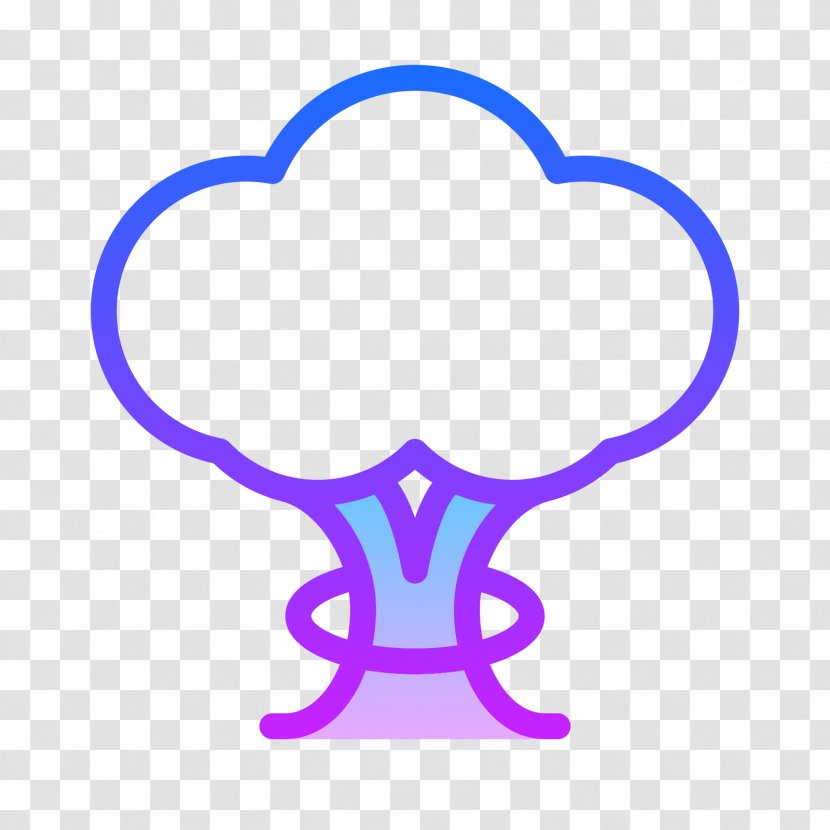 Clip Art Mushroom Cloud Image - Purple - Freshener Silhouette Transparent PNG