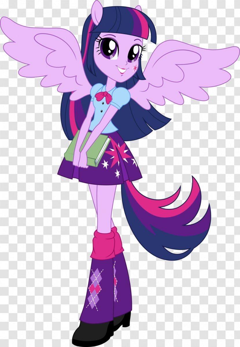 Twilight Sparkle Pinkie Pie Rainbow Dash Rarity Applejack - Supernatural Creature Transparent PNG