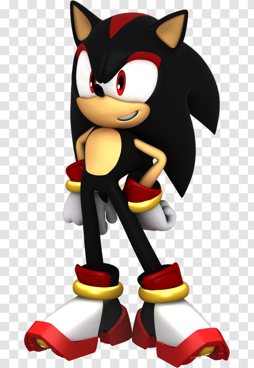 Shadow The Hedgehog Sonic & Knuckles 3D Tails - Fictional Character - Vhs Transparent PNG