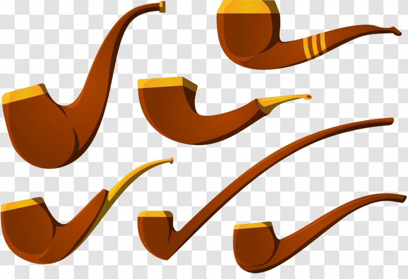 Tobacco Pipe Smoking - Flower - Old Tools Transparent PNG