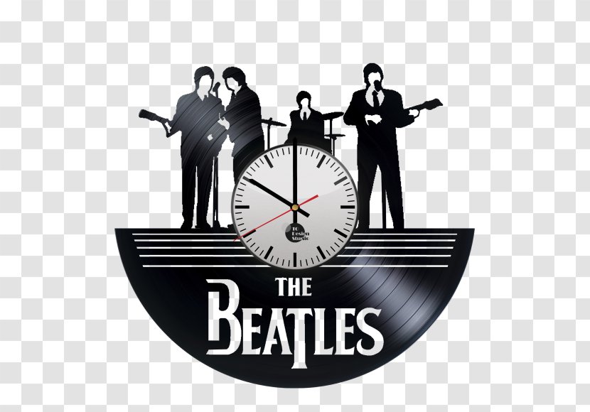 The Beatles Phonograph Record Vinyl Wall Clock LP - Tree - Fans Transparent PNG
