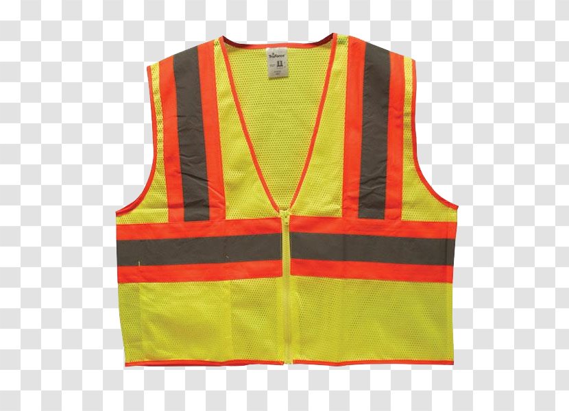 Gilets High-visibility Clothing Construction Site Safety Personal Protective Equipment - Vest Transparent PNG