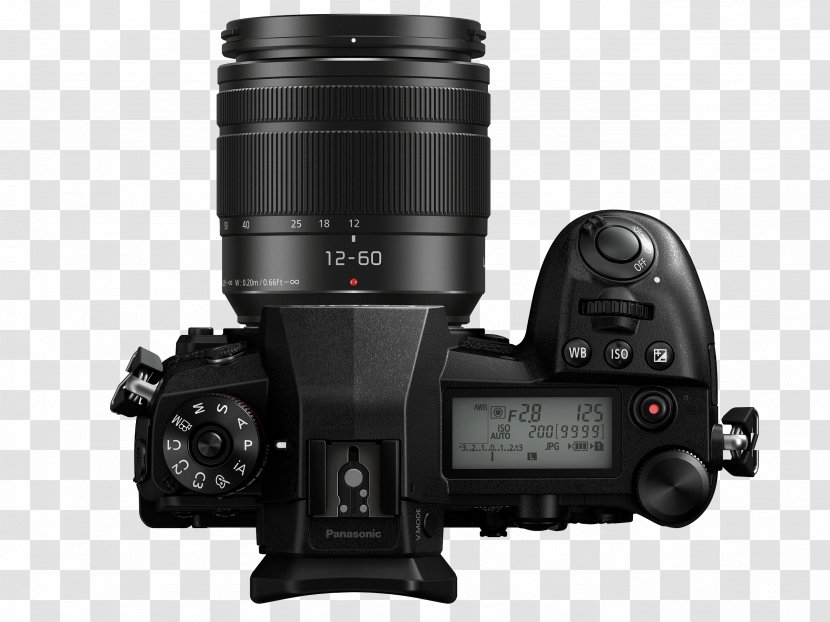 Panasonic Lumix DC-G9 G Vario 12-60mm F/3.5-5.6 ASPH Power O.I.S. Camera Leica DG Vario-Elmarit F/2.8-4.0 - Mirrorless Interchangeablelens Transparent PNG