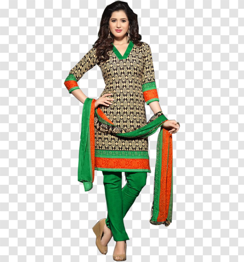 Costume Fashion - Model - Bollywood Salwar Kameez EBay Transparent PNG