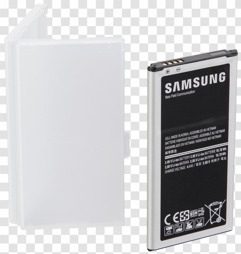 Samsung Galaxy S5 Note Battery Charger Electric - Mobile Phone Transparent PNG