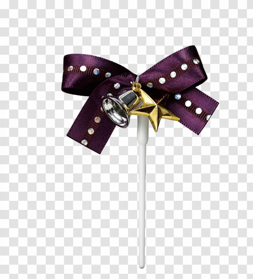 Bow Tie - RIBBON PURPLE Transparent PNG