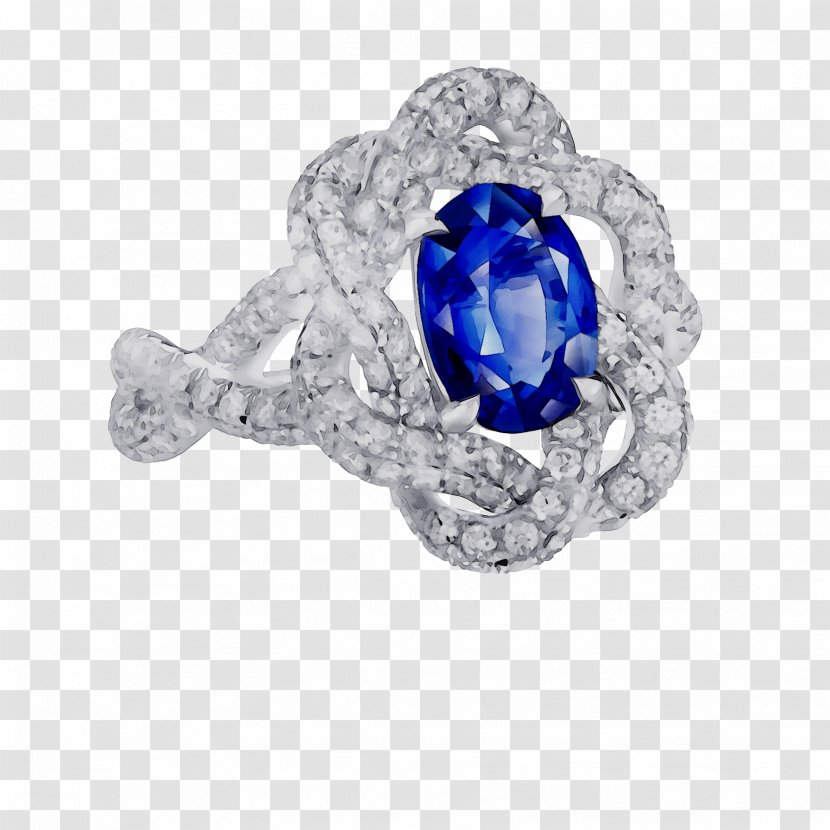 Sapphire Ring Body Jewellery Diamond - Gemstone - Preengagement Transparent PNG