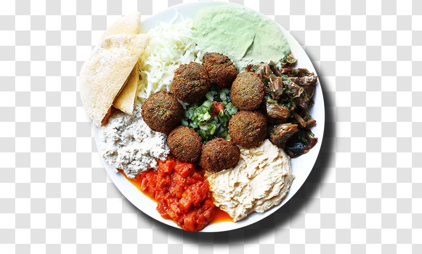 Vegetarian Cuisine Mediterranean Indian Falafel Middle Eastern - Injera - Non-veg Food Transparent PNG