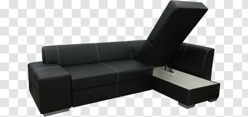 Sofa Bed Angle - Black M - Corner Transparent PNG