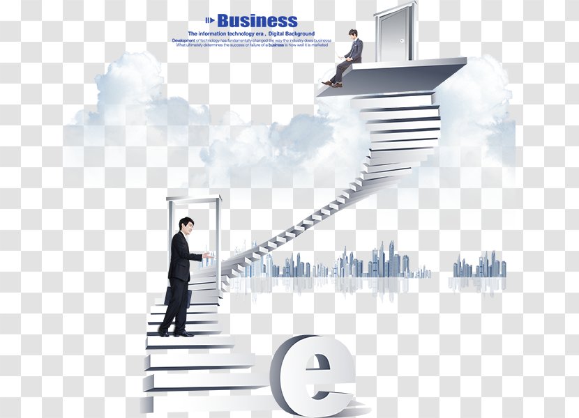 Stairs Download - Company - Man On The Transparent PNG