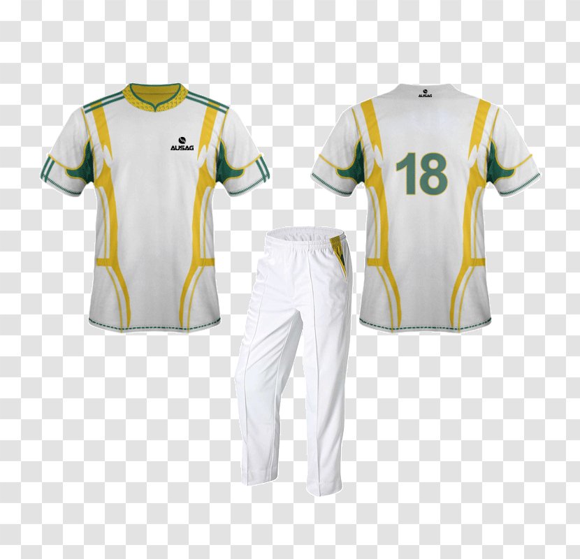 T-shirt Clothing Jersey Cricket Team Uniform - Sport Transparent PNG