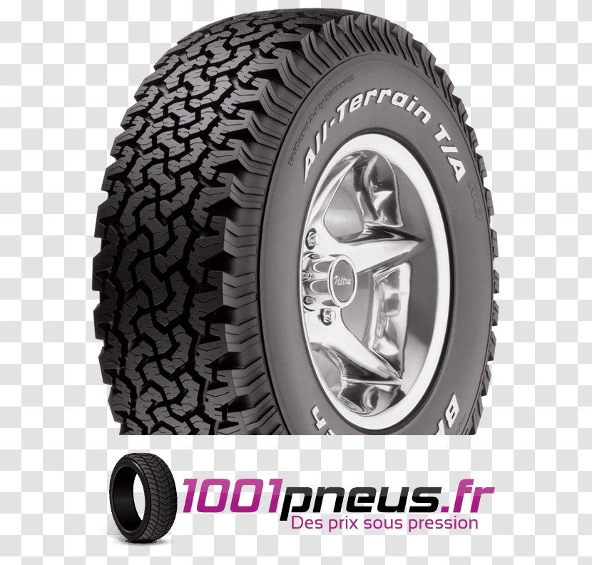 Car Off-road Tire BFGoodrich Code - Allterrain Vehicle Transparent PNG