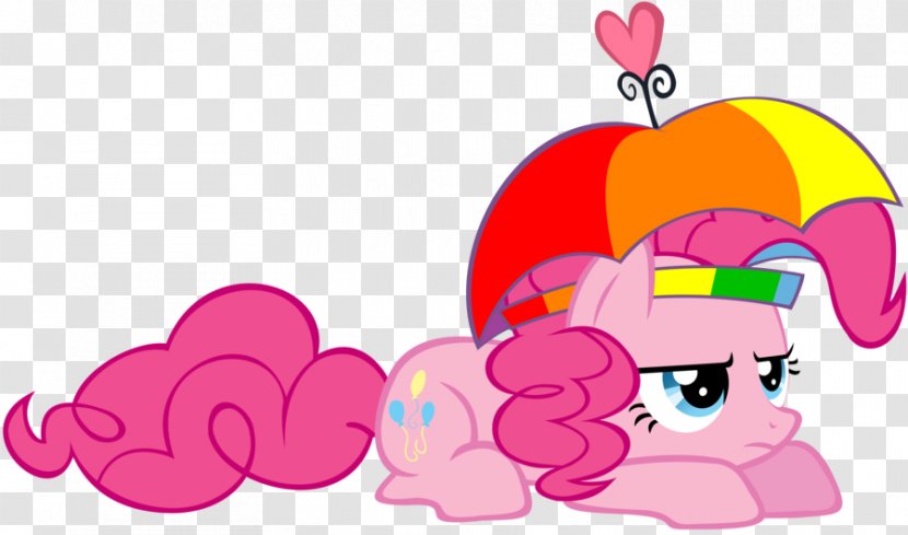 Pinkie Pie My Little Pony Rainbow Dash Canterlot - Heart Transparent PNG