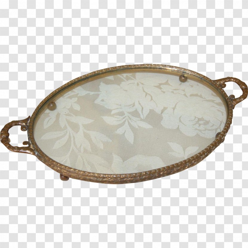Platter Tray Rectangle Oval - Brown - Vanity Transparent PNG