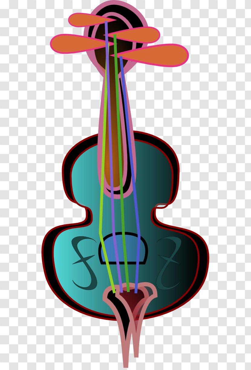 Violin Viola String Instruments Clip Art - Musical - Free Piano Clipart Transparent PNG