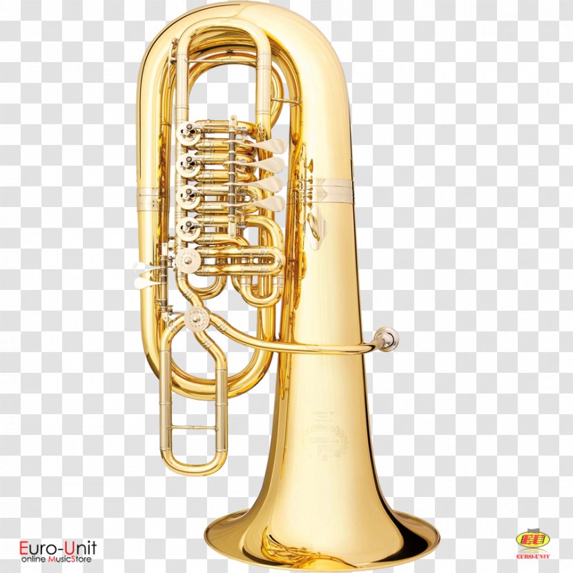 Tuba Brass Instruments Musical Trombone Valve - Heart Transparent PNG