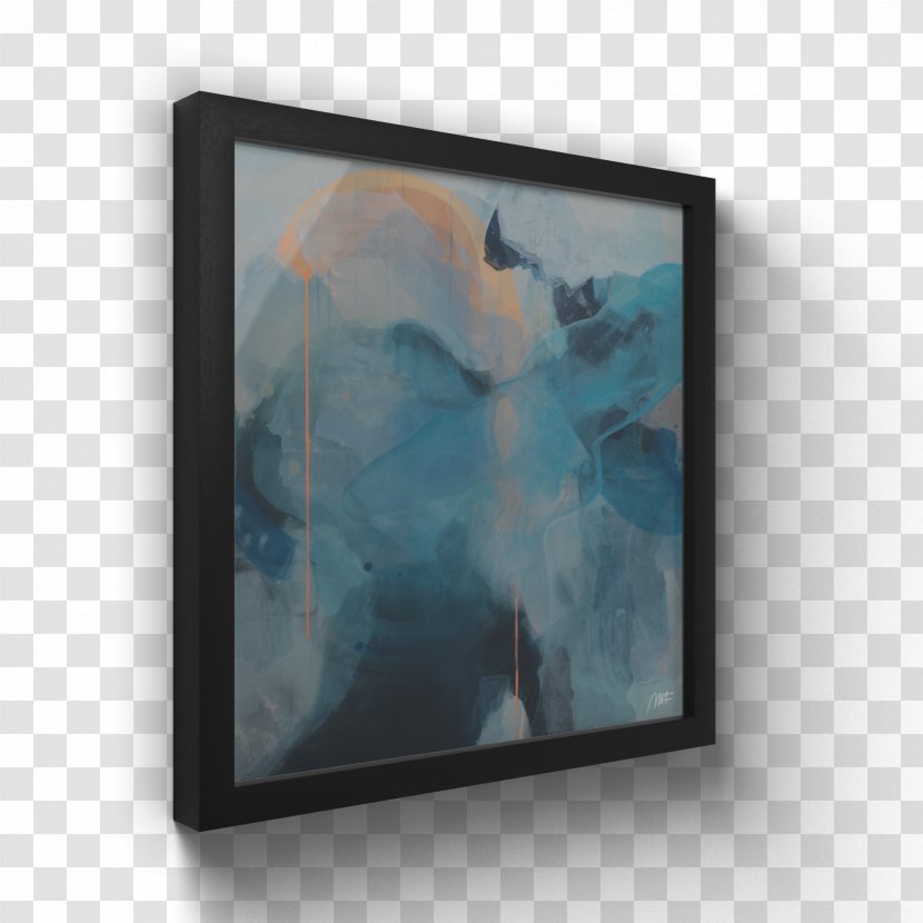 Modern Art Display Device Multimedia Picture Frames - City Watercolor Transparent PNG