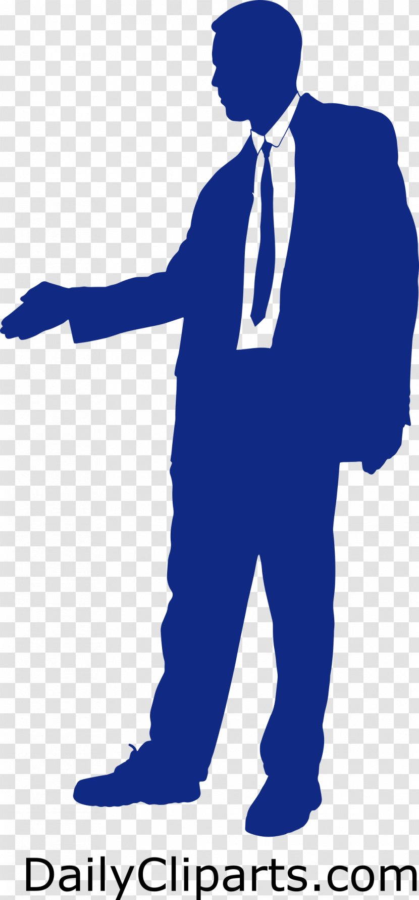 Person Cartoon - Suit - Gesture Gentleman Transparent PNG