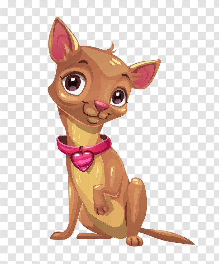Cartoon Animation Chihuahua Tail Animal Figure Transparent PNG
