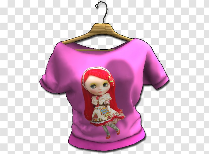 T-shirt Christmas Ornament Pink M Sleeve Character - Magenta Transparent PNG