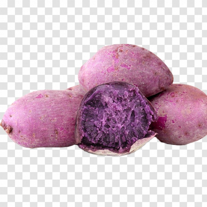 Yam Sweet Potato Dioscorea Alata Snack - Tuber - Vietnam Purple Transparent PNG