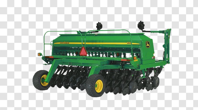John Deere Seed Drill No-till Farming Agriculture - Heavy Machinery - Financial Folding Transparent PNG