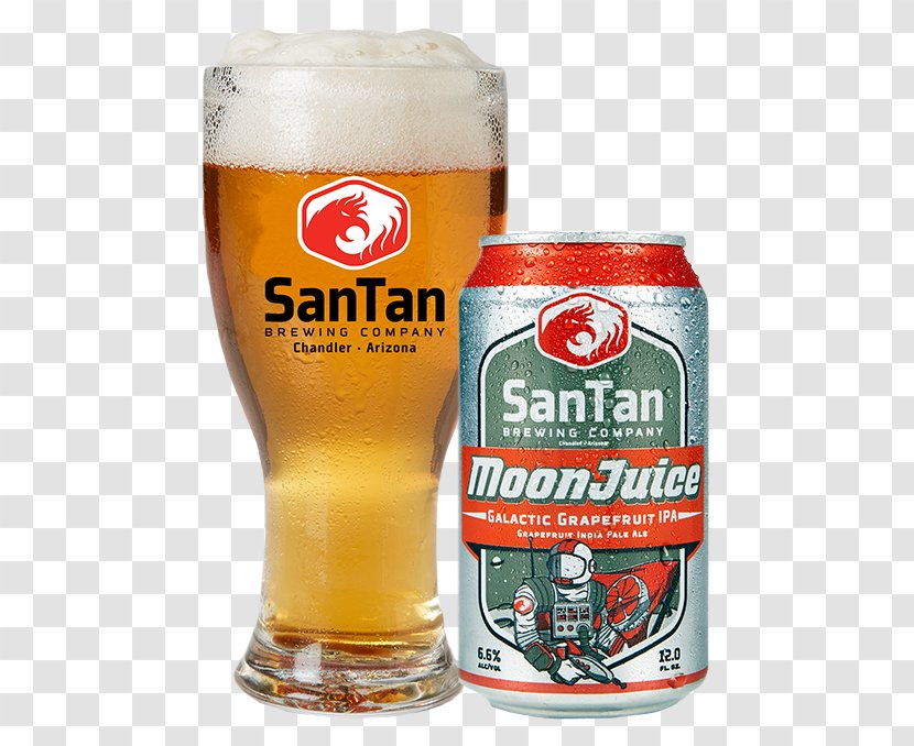 Lager SanTan Brewing Company - Brewery - San Marcos India Pale Ale Beer Blue MoonGrapefruit Juice Transparent PNG