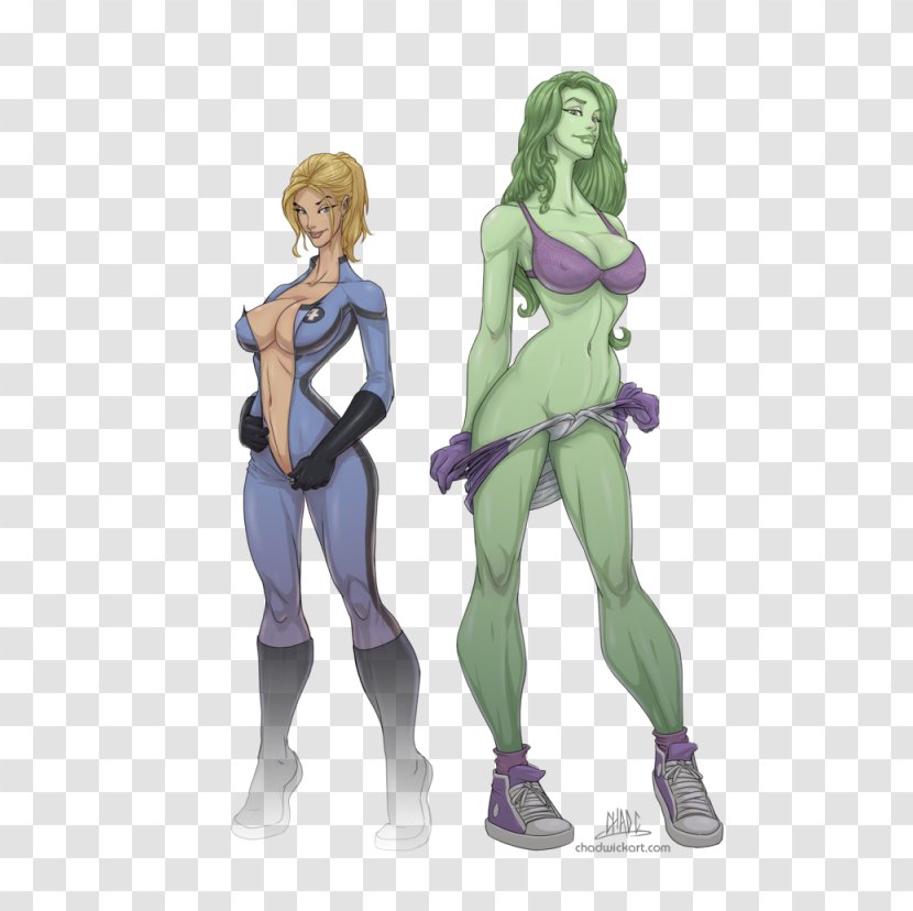 She-Hulk Invisible Woman Amadeus Cho Iron Man - Art - She Hulk Transparent PNG
