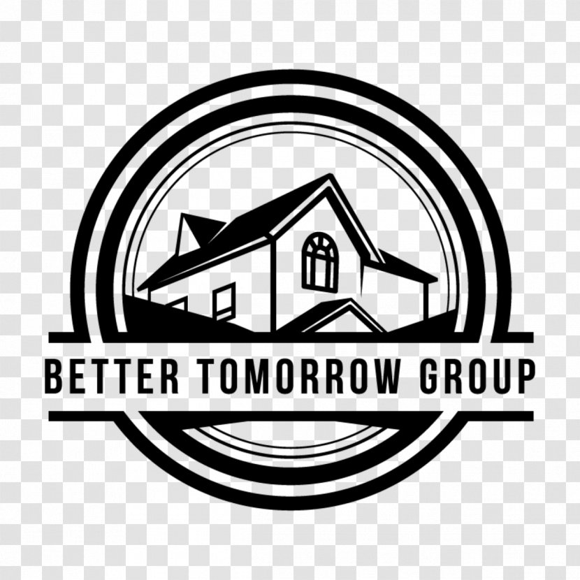 Real Estate House Logo Property Agent - Monochrome Photography - Best Transparent PNG