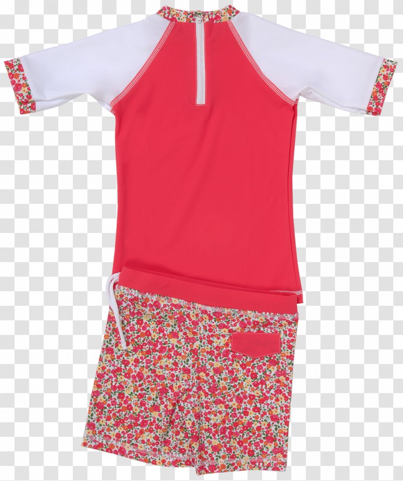 Shoulder Sleeve Nightwear Pink M Collar - Day Dress Transparent PNG
