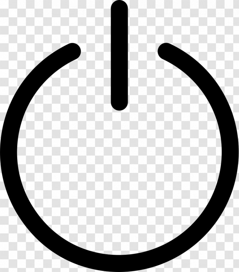 Power Symbol Logo - Sleep Mode Transparent PNG