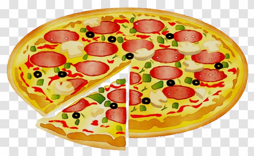 California-style Pizza Sicilian Chicago-style Vegetarian Cuisine - American Food Transparent PNG