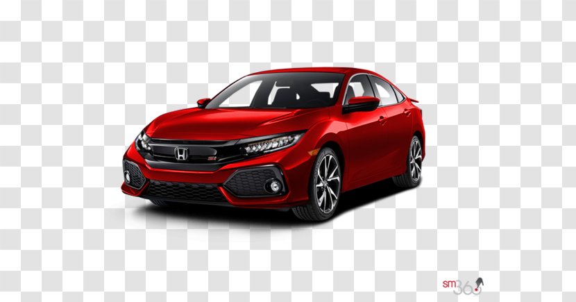 2018 Honda Civic Si Sedan Touring Coupe 2017 Motor Company - Mid Size Car Transparent PNG