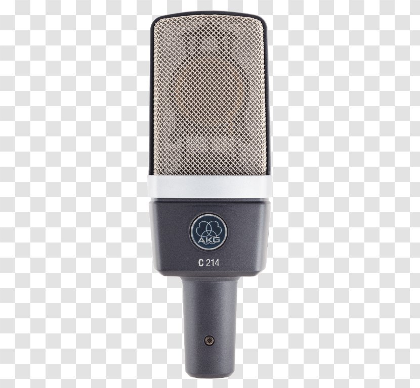 Microphone AKG C214 Sound Condensatormicrofoon - Audio Equipment - Condenser Mic Transparent PNG