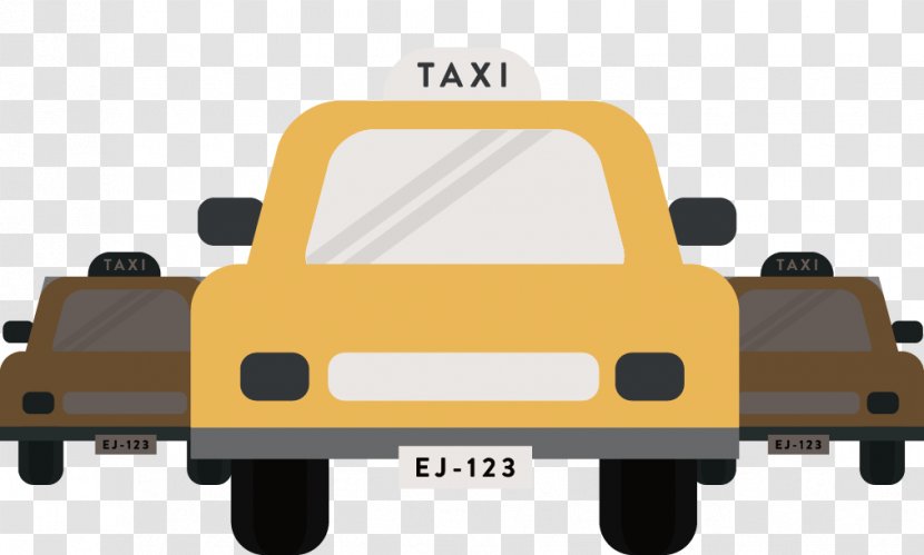 Taxi Euclidean Vector - Brand Transparent PNG