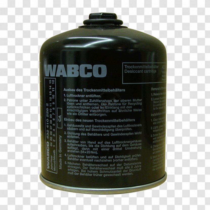 Desiccator WABCO Vehicle Control Systems Computer Hardware Inc - Wabco Transparent PNG