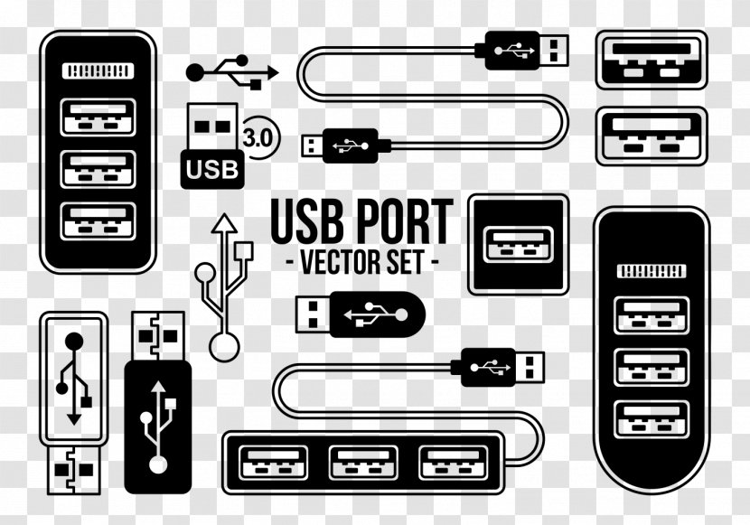 USB Computer Port Network Storage Systems - Usb Transparent PNG