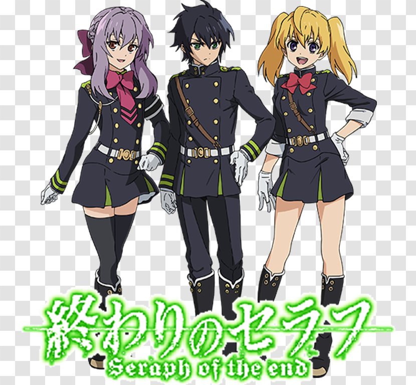 Seraph Of The End Cosplay Character Costume - Silhouette - Owari No Transparent PNG