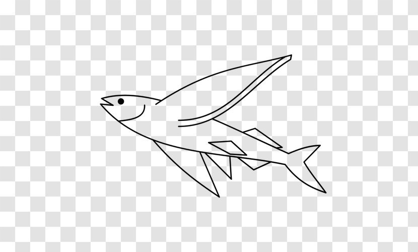 Flying Fish Clip Art - Beak - Money Transparent PNG