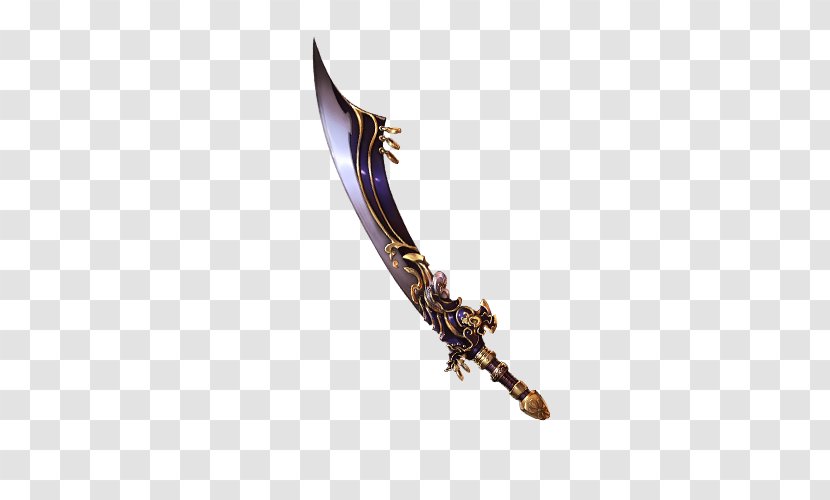 Granblue Fantasy Sword Weapon Scimitar Game Transparent PNG