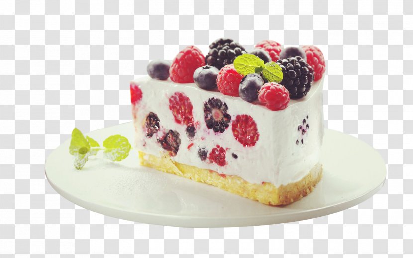 Ice Cream Cupcake Cheesecake Chocolate Cake Birthday - Fruit - Blueberry Transparent PNG
