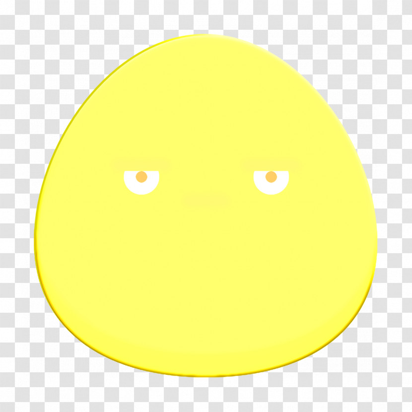 Emoji Icon Serious Icon Transparent PNG
