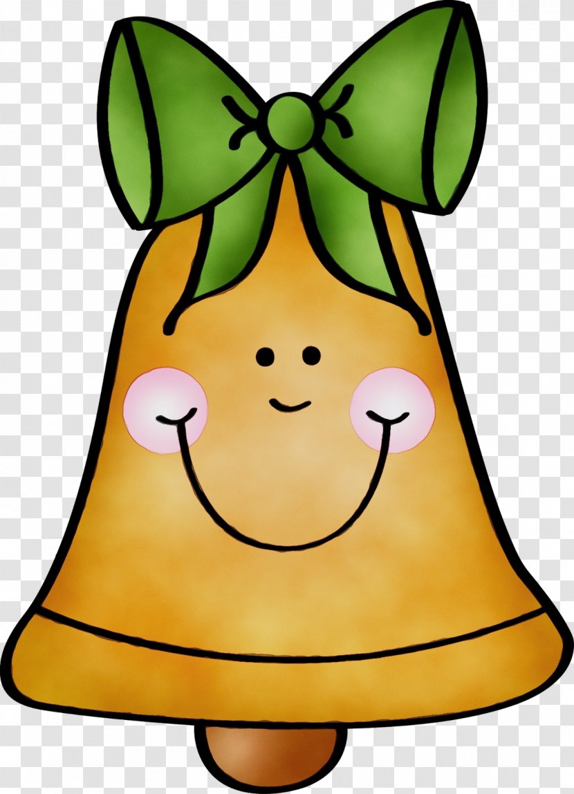 Christmas Bell Cartoon - Art - Cone Happy Transparent PNG