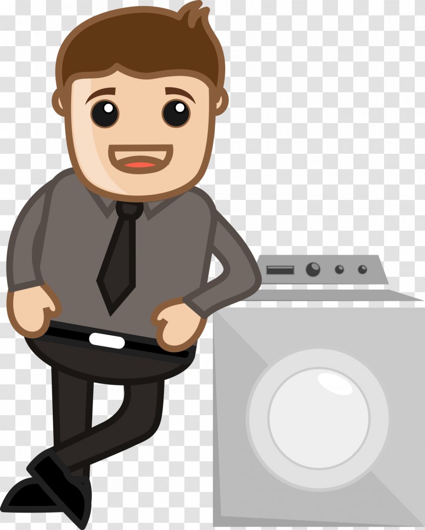 Cartoon Businessperson Drawing Illustration - Professional - Dryer Vent Cliparts Transparent PNG