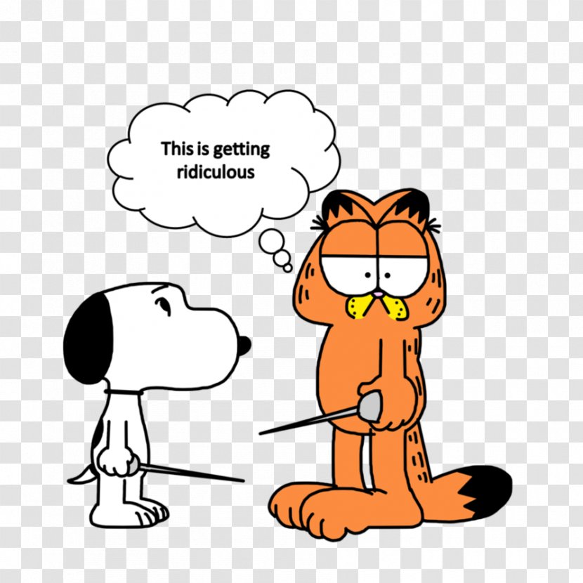 Here's Snoopy Garfield Peanuts Hello Kitty - Flower - Frame Transparent PNG