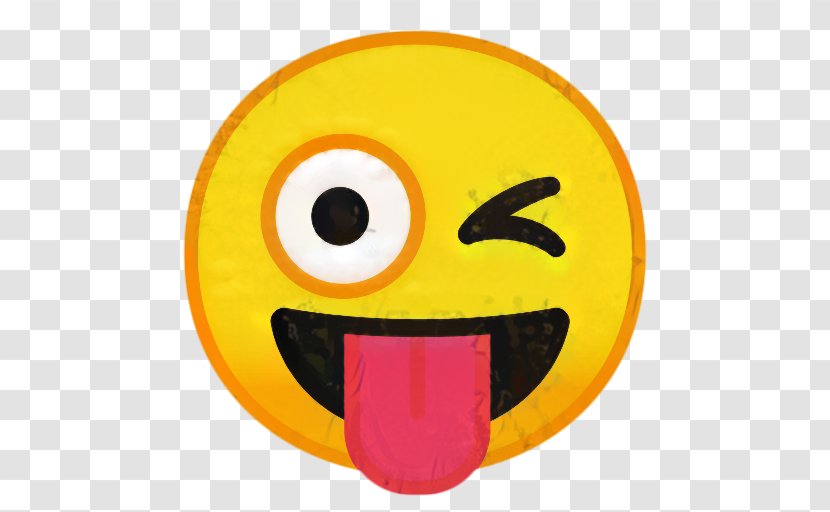 Happy Face Emoji - Emoticon - Tongue Transparent PNG