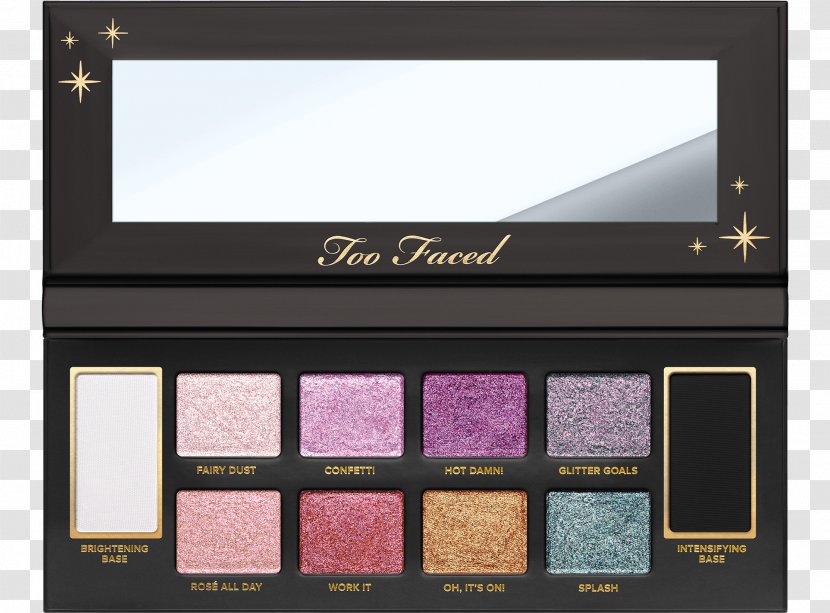 Too Faced Glitter Bomb Eye Shadow Cosmetics - Face Transparent PNG