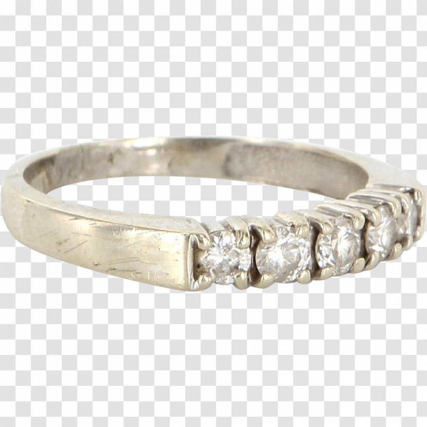 Wedding Ring Silver Gold Bracelet - Platinum Transparent PNG
