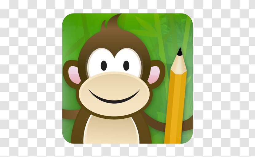 Monkey Writing Clip Art - Mammal - Island Transparent PNG